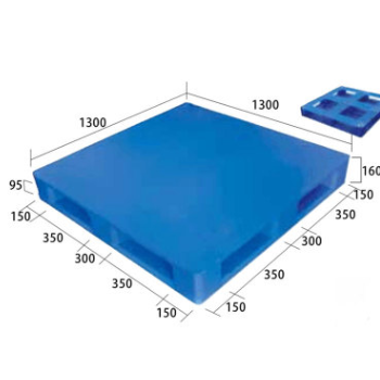 1210平板田字塑料托盤(pán)內(nèi)置鋼管地臺(tái)板堆垛托盤(pán)佛山東莞塑料托盤(pán)
