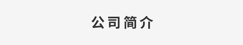 公司簡(jiǎn)介