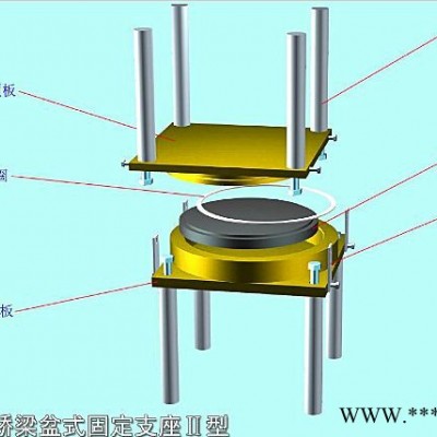 盆式支座廠家加工定制盆式橡膠支座批發(fā) 橋梁抗震橡膠支座現(xiàn)貨 咨詢?nèi)鹫\