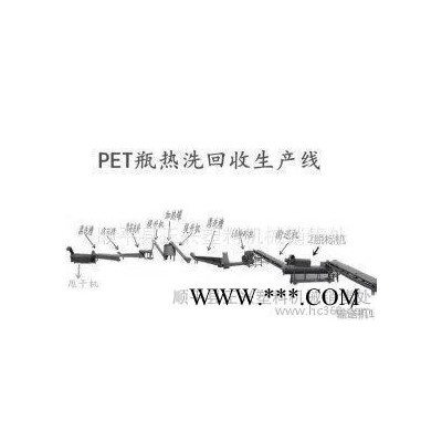 河北正興塑料機械pet塑料瓶去商標紙粉碎清洗甩干成套設備