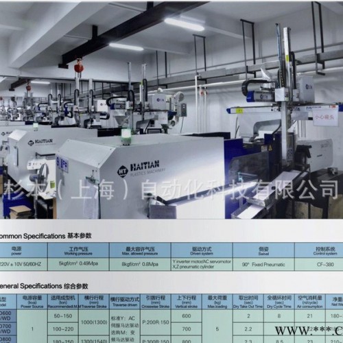 注塑機橫走式機械手 塑料機械手 工業(yè)機械手 單軸式機械手