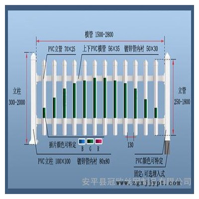 冠歐 PVC小區(qū)圍欄PVC花園護欄 PVC公園護欄 、PVC草坪護欄 PVC綠化帶圍欄 PVC庭院護欄 PVC圍欄