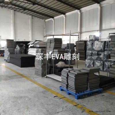 廣州深圳東莞琛豐工具箱紅酒瓶EVA內(nèi)襯內(nèi)托包裝文具箱EVA雕刻黃江