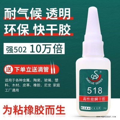 橡膠密封圈專用膠 密封條密封圈橡膠膠條膠水 勝美牌518 粘橡膠用的膠水 環(huán)保 強力 快干