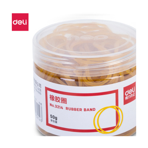 品牌3214橡膠圈 乳膠圈 橡皮圈 橡皮筋 50g/筒 文具辦公用品