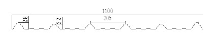 1100梯形