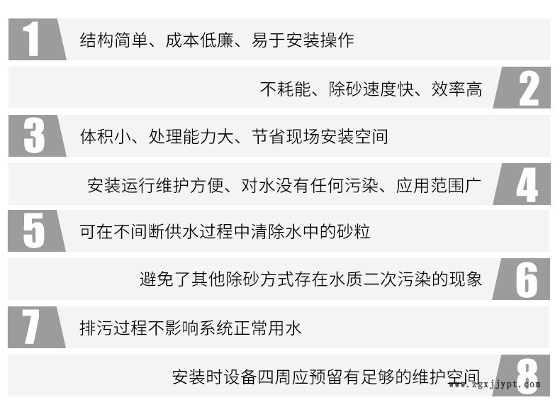 廠家直銷加厚 水力旋流器  泥沙分離分級旋流器 尾礦處理旋流子示例圖6