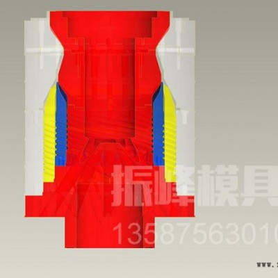 三層共擠內冷模頭，吹膜機配件模頭（三層共擠內冷專用）模頭