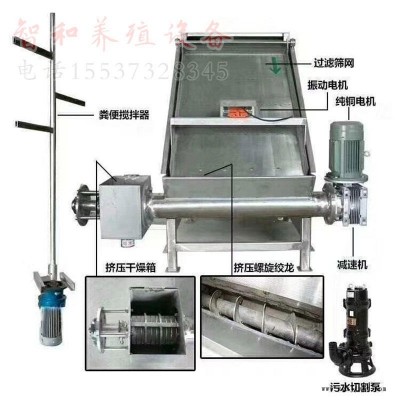 智和 糞便干濕固液分離機(jī) 水切式干濕分離機(jī)價(jià)格