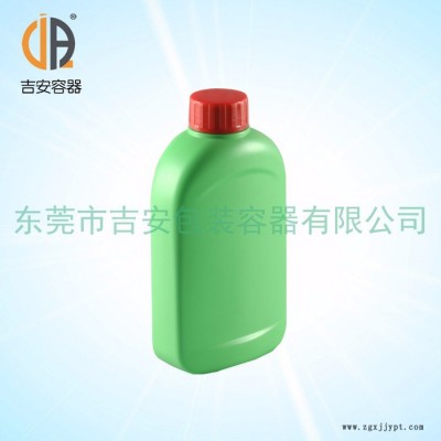 吉安容器 JAPC600ml 扁瓶 綠色600ml毫升 600g包裝塑料瓶 化工液體瓶 廠家現(xiàn)貨供應(yīng)