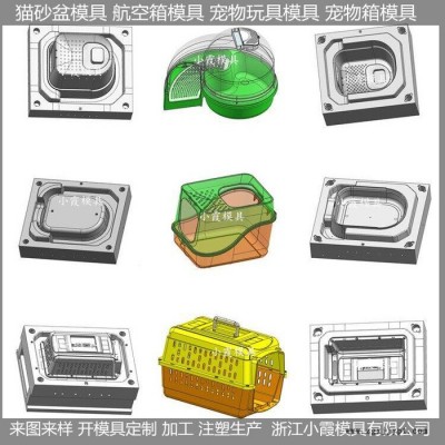 浙江注塑模具公司 長方形動物航空箱注塑模具