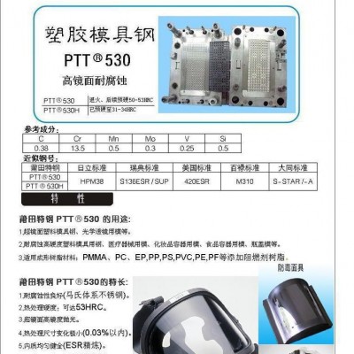 超鏡面、高硬度、高耐腐蝕、新型塑料鋼 M300模具鋼莆田特鋼