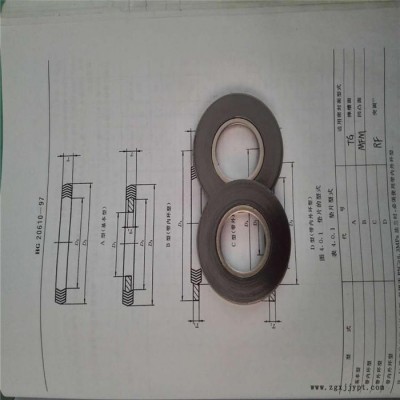 供應金屬纏繞墊片#8194;密封件#8194;四氟纏繞墊