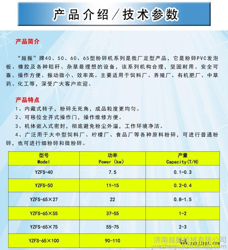 越振YZZL65-55木材粉碎機(jī)，樹枝粉碎機(jī)，木頭粉碎機(jī)免費調(diào)試安裝