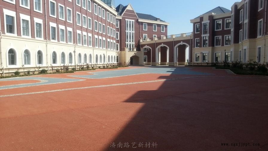 彩色透水混凝土 C25透水地坪 濟南路藝大孔透水路面 實力廠商批發(fā)