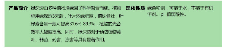 【廠家供應】花木草坪增綠劑 葉綠素促進劑增綠粉 植物生長調節(jié)劑示例圖2