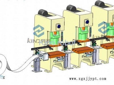 液壓機(jī)自動化生產(chǎn)線 多臺沖床連桿機(jī)械手示例圖1